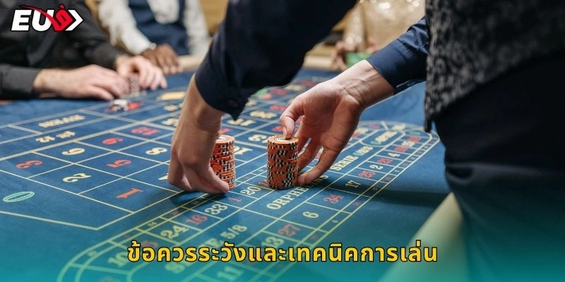 ข้อควรระวังและเทคนิคการเล่น